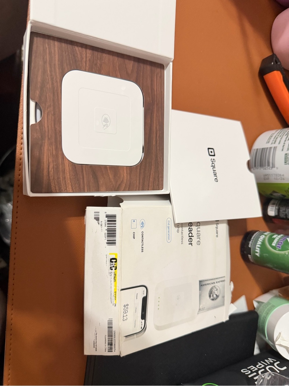 Square Contactless & Chip Reader — White
